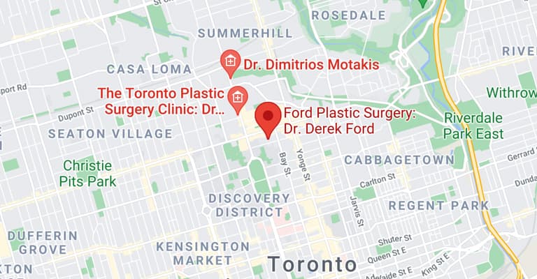 Map of Toronto location